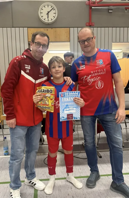 D2-Junioren belegen den 7. Platz beim FSV Wintercup 2026