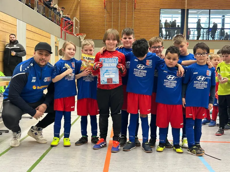 F2-Junioren belegen Platz 2 und Platz 9 beim FSV Wintercup 2026