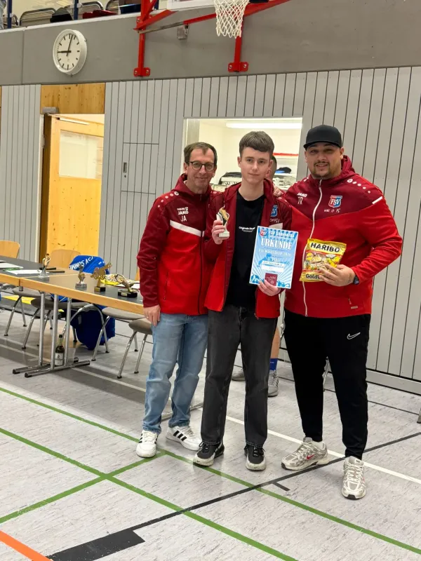 B-Junioren sichern sich Platz 3 beim FSV Wintercup