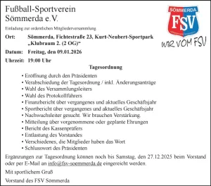 Mitgliederversammlung