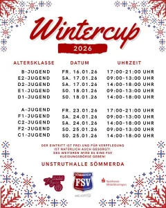 FSV Wintercup 2026 startet